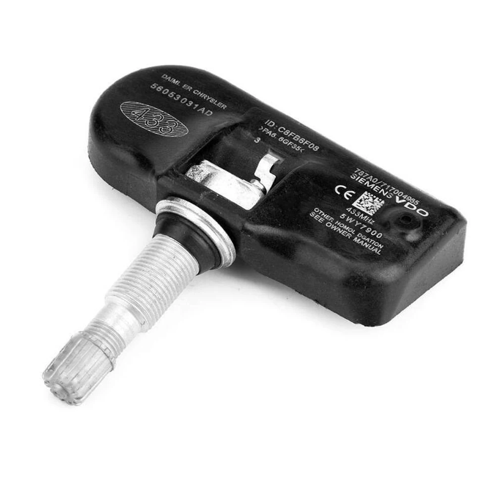 4 шт. автомобильный TPMS4 шт. Автомобильный датчик контроля давления в шинах 56053031AD для Chrysler 200 Sebring Dodge Grand Carava зарядное устройство