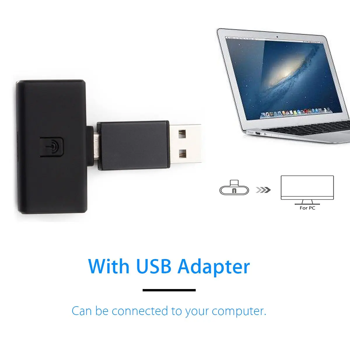 Беспроводной bluetooth-передатчик, гарнитура, музыкальный трансивер, аудио, usb type-C, USB A адаптер для переключения, для ПК, ноутбука, для PS4
