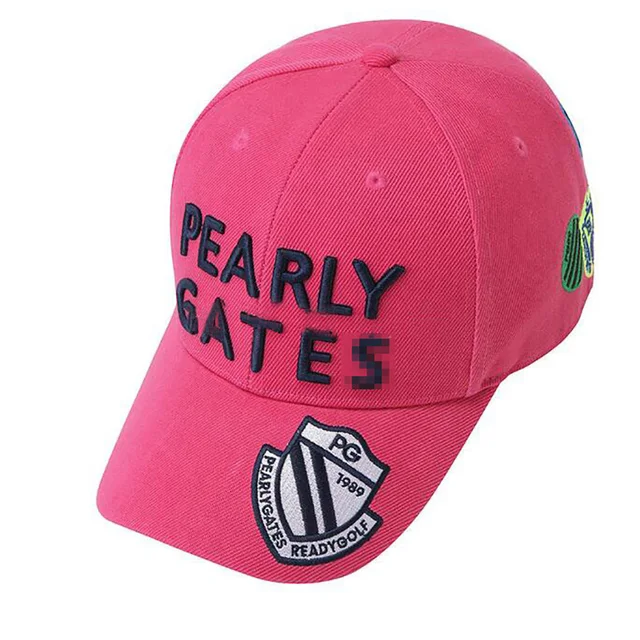 Golf hat golf cap korea golf clothing sports cap cotton pink