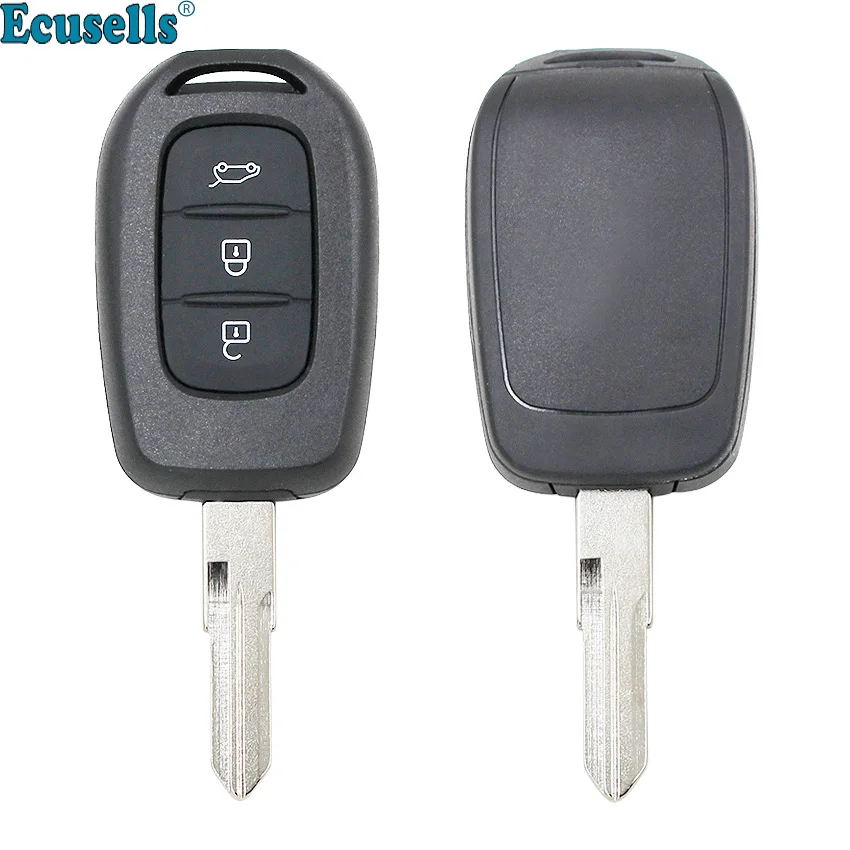 

3 Button Remote Key Shell Case Fob for Renault Duster Dokker Trafic Master 2013-2017 VAC102 blade