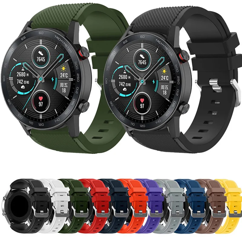 Ремешок силиконовый для часов Huawei watch GT 2 46 мм/gt 2e сменный Воздухопроницаемый