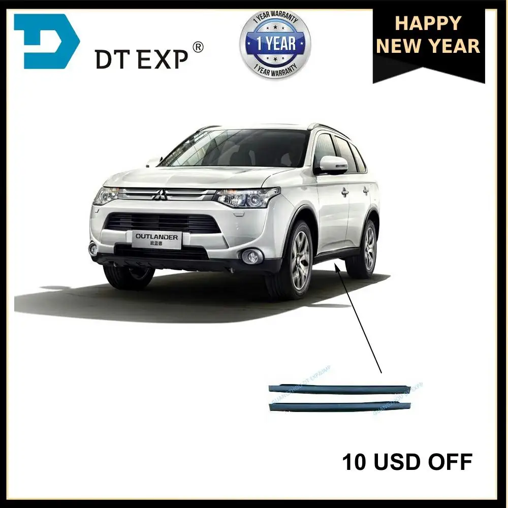 

Side bumper for outlander 2013-2020 door under board apron for airtrek 6512A422 6512A421 with screws OE parts