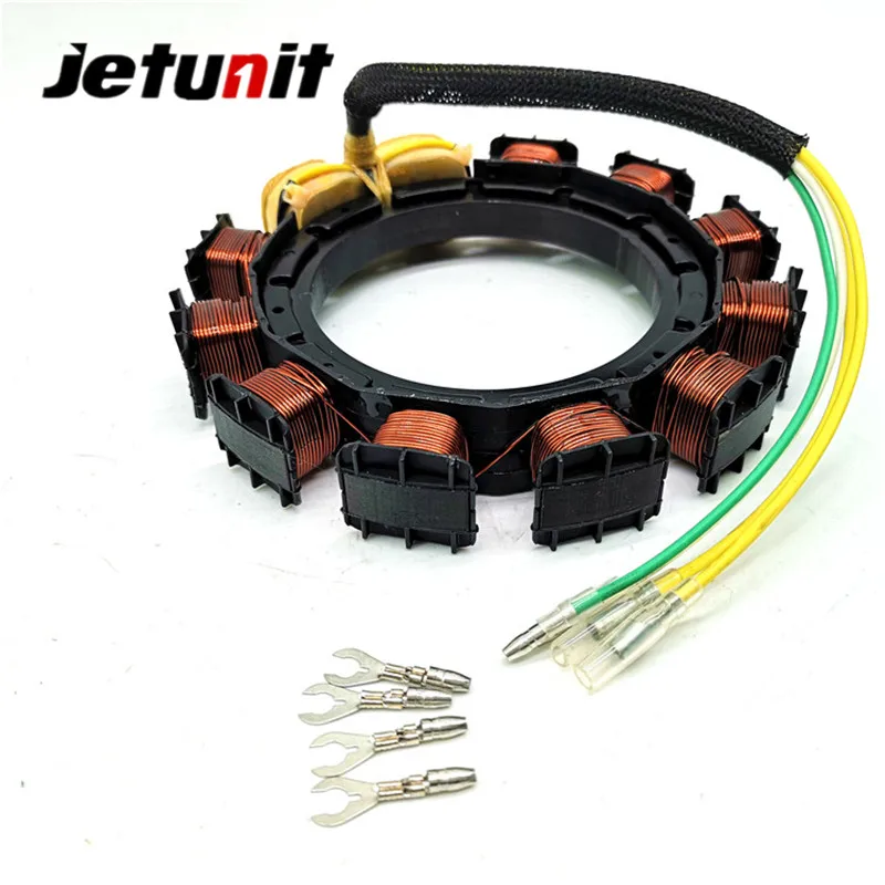JETUNIT подвесной мотор Статор для ртути 30-60HP 9AMP 2/3 цилиндр 398-832075A13 A14, 398-832074A5 A11, 398-9783A18 A29, 398-9873A13 A15