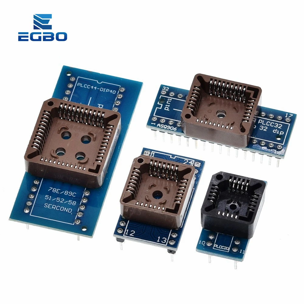 PLCC20 PLCC28 PLCC32 PLCC44 для DIP 20 28 Большие размеры 32-44 USB Универсальный программатор IC