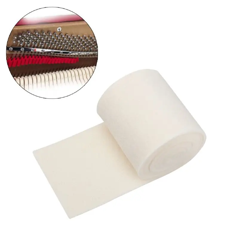 

Piano Mute Cotton Piano Tuning Accessories Piano Rail Muffler Mute Felt NEW