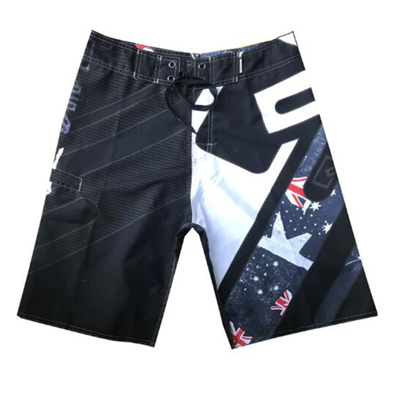 boardshorts men boardshort Board Shorts Mens New bermuda masculina man Summer Pants Beach wear Quick dry print swiming swimsuit - Цвет: 7