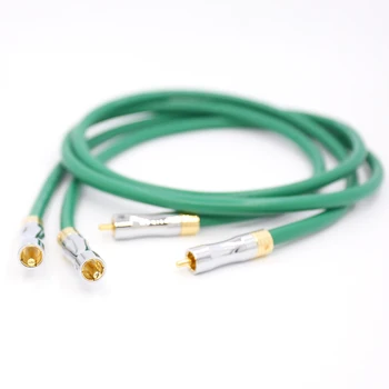 

A54 High Quality 2328 Pure Copper HiFi Audio cable RCA interconnect cable Audiophile RCA TO RCA Audio Cable