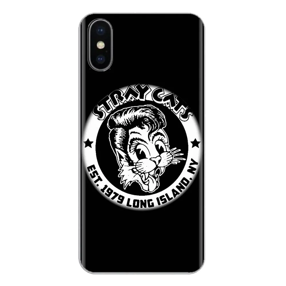 Силиконовый чехол для телефона Stray Cats Rockabilly Samsung Galaxy S2 S3 S4 S5 MINI S6 S7 edge S8 S9 Plus Note 2 3 4 5 8
