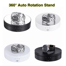 Base Display-Stand Turntable Jewelry Shooting Photo-Studio Round Photography Auto-Rotating-Remote-Automatically