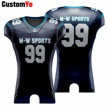 

Youth Custom Sublimated/Cut American Football Jersey Men's College Training Practice Breathable Sports Football Jerseys