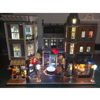 

MODIKER DIY Small Particle Building Block USB Luminous LED Lighting Kit for Assembly Square 10255