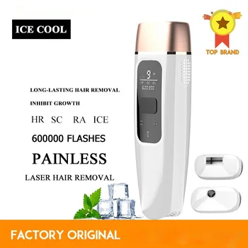 

4in1 Icecool IPL Epilator Laser Hair Removal Permanent for Face Body Leg Bikini Electric Depiladora Laser Epilator