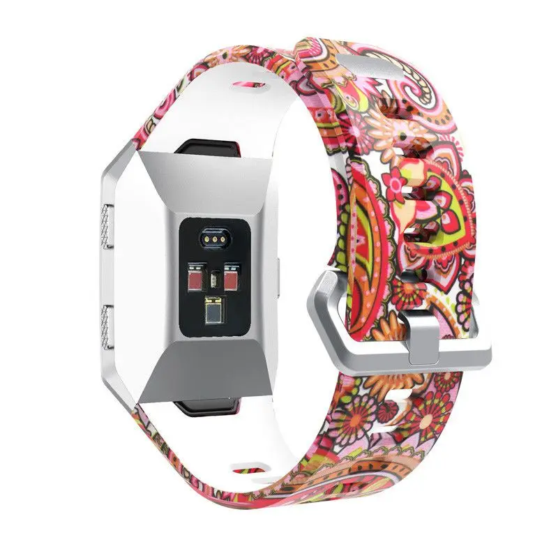 

Sports Silicone Bracelet Camouflage Strap Wristband Replacement For Fitbit Ionic: 4#