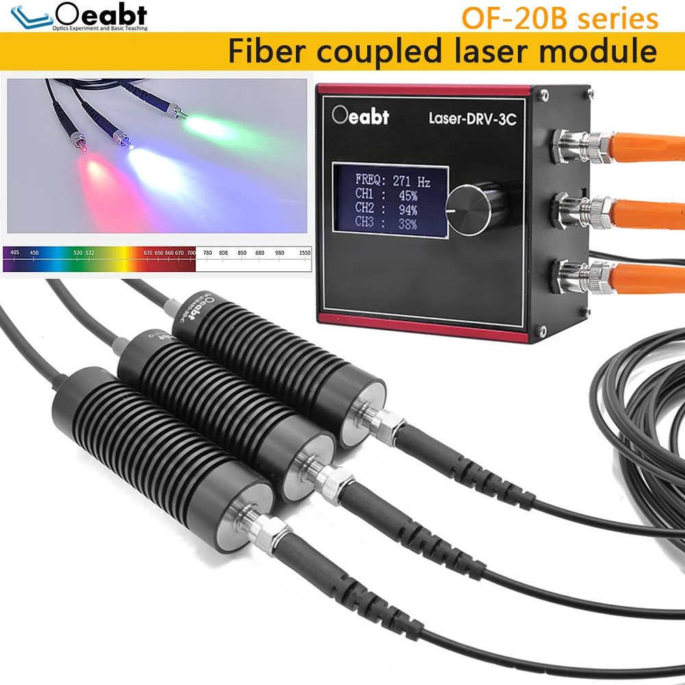 OF 20B Series Fiber Laser Module Fiber Laser Coupled With SMA Interface ...