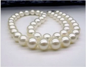 

noble women gift Jewelry Silver Clasp Natural New 10-10.5mm White JAPANESE AKOYA PEARL NECKLACE AAAA Noble style Natural Fine