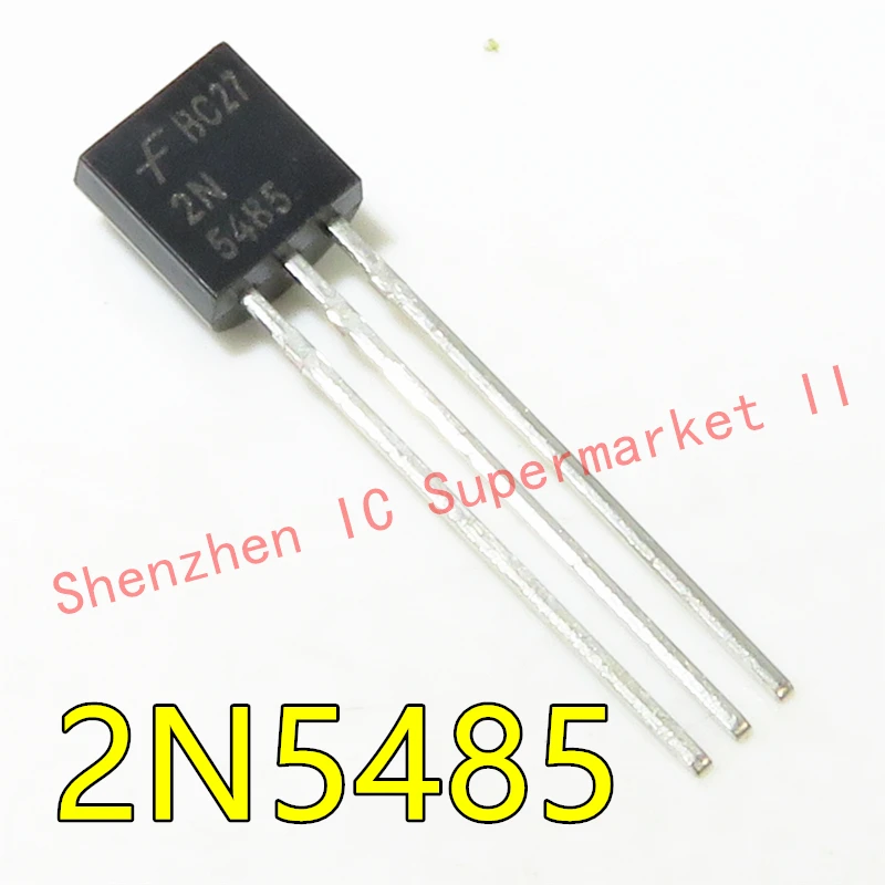 Новый оригинальный 2N5485 TO-92 N-channel JFET транзистор N-Channel усилитель высокой частоты |