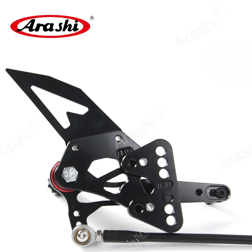 Arashi мотоциклетный Райдер Rearset для SUZUKI GSXR1000 2005 2006 K5 K6 CNC регулируемая подножка для ног GSX1000R GSXR GSX-R 1000