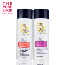 11,11 Новое поступление Кератиновое лечение волос 100 мл 8% Формалин кератин и 100 мл очищающий шампунь бразильское выпрямление волос лечение