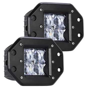 

Mini RGB Rock Light 20W Led Fog Lamp DayNight Driving Car Light Assembly DIY Neon Lights ATV SUV Truck Vehicle Boat