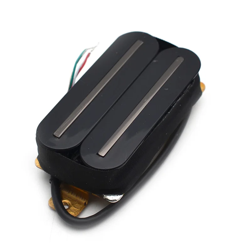 Электрическая гитара Humbucker Dual Coill Dual Rail guitar Bridge Pickup с 57 мм стальной полюс многоцветный