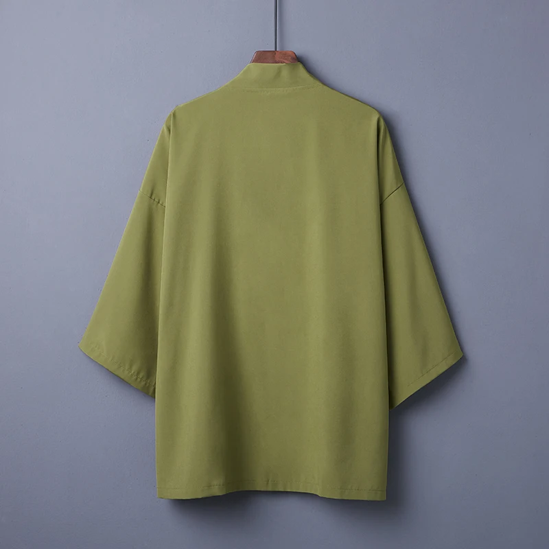 Hot Sale Spring Summer Multiple Color Coat Japanese Cardigan Kimono Haori For Woman Man Loose Thin Outer Garment