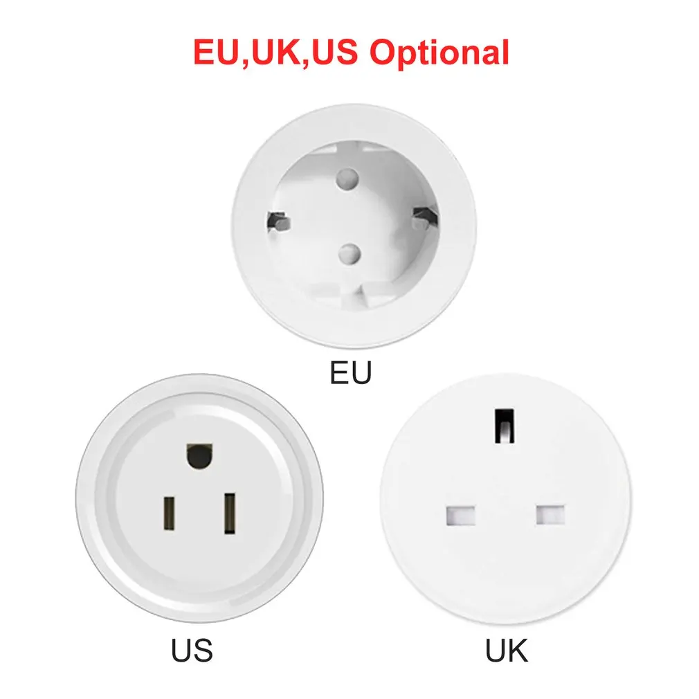 Wi-Fi Смарт-управление розетка Голосовое управление беспроводной разъем USB разъем пульт дистанционного управления блок питания переключатель синхронизации вилки адаптер