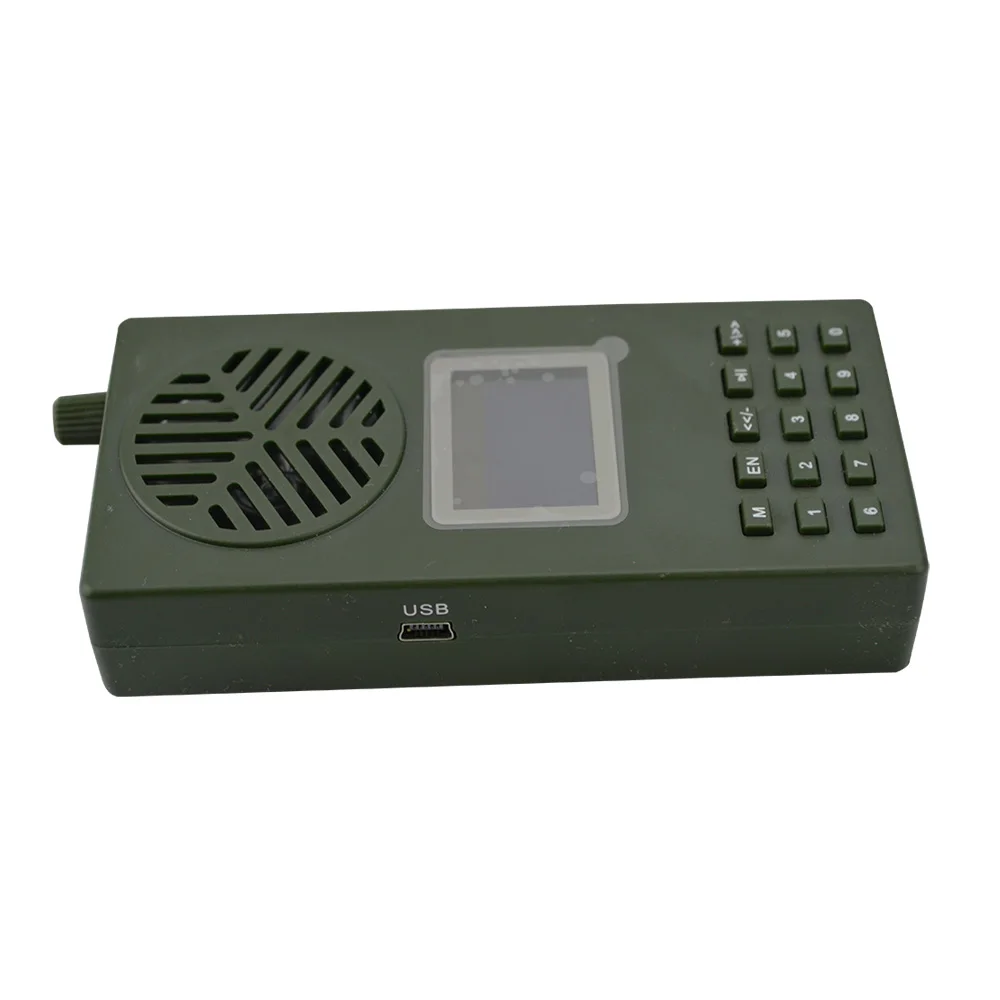 CY-698 Army green PDDHKK портативное устройство для охоты на птиц CY-698 без дистанционной охоты MP3-плеер охота на гусей звук манок 12 В маленькая птица звонящий - Цвет: CY-698 Army green