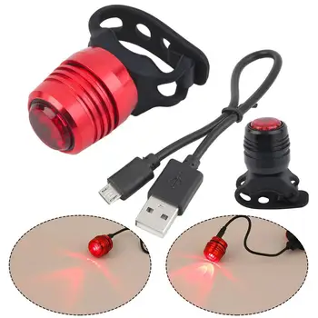 

USB Rechargeable 3-Mode Bike Tail Lamp Bike Bicycle Tail Rear