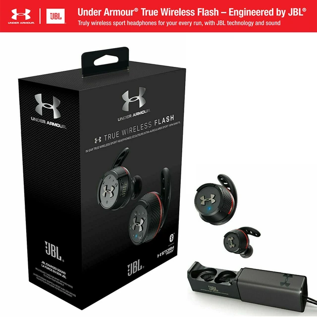 JBL Under Armour-auriculares intrauditivos, audífonos deportivos estéreo con Bluetooth, resistentes al agua, con caja de carga micrófono - AliExpress