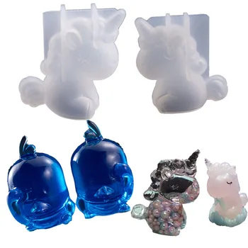

Popular1PC Cute Animals Shaped Silicone Jewelry Mold UV Resin Epoxy Tools Jewelry Making Tools DIY Pendant Molds
