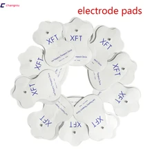 Сменный электрод массажер акупунктурный 20 шт./компл. массажер для похудения Сменные подушечки для цифровой терапии машина XFT PAD