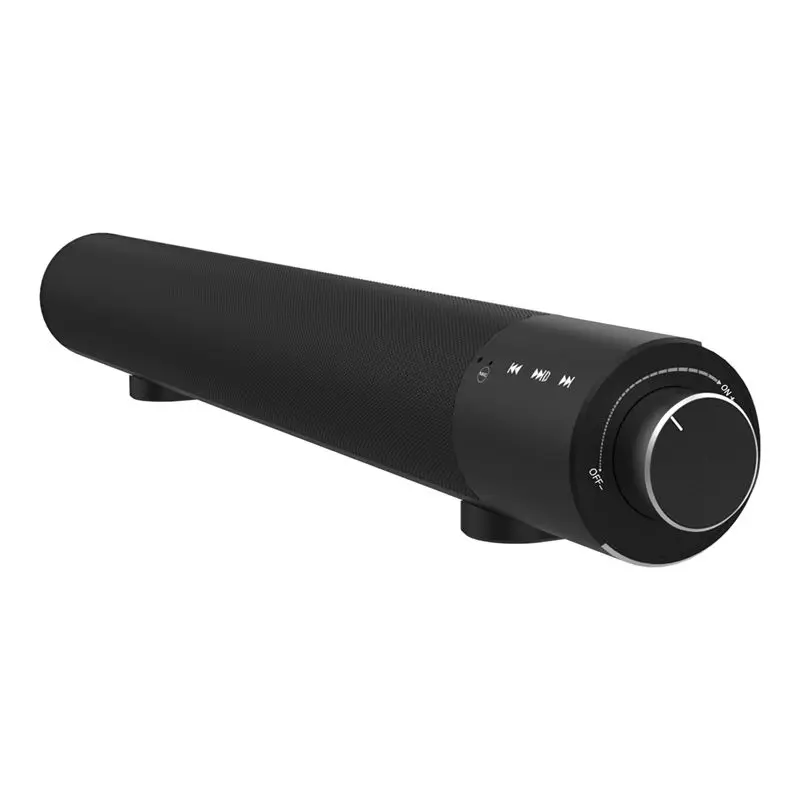 

X6 Wireless Bluetooth Speaker Bt4.2 Audio Super Bass Tws For Smart Home Theater And Streaming Music Metal Round Tube Subwoofer