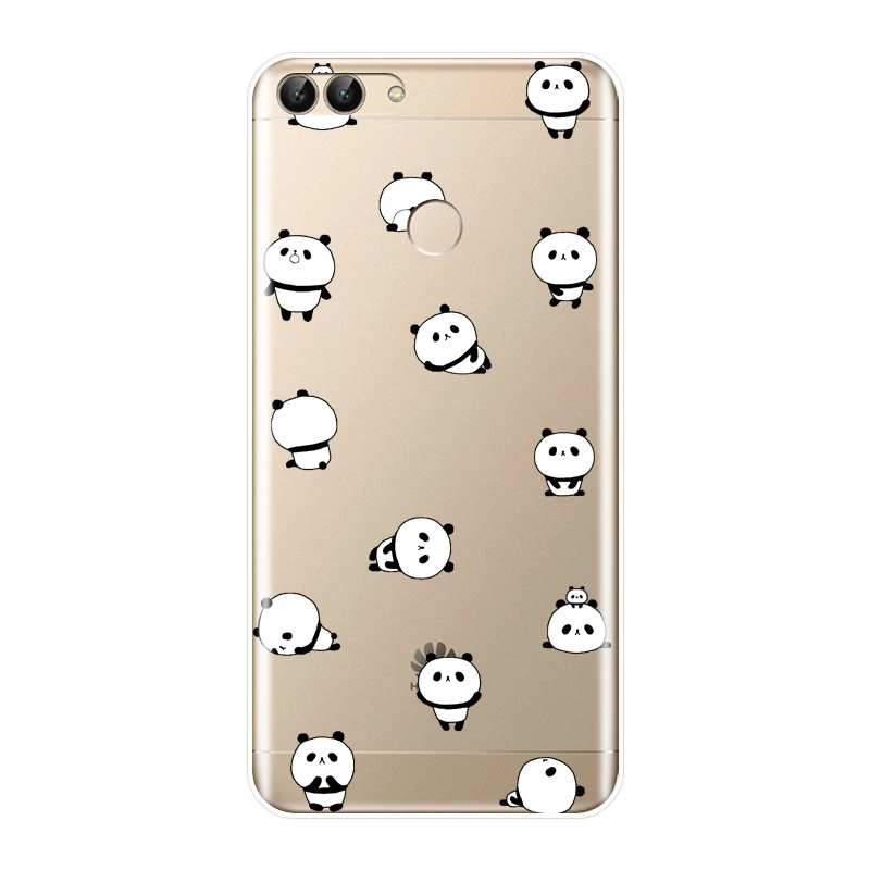 Задняя чехол для Huawei P9 Lite Mini P10 Plus P20 Pro P умный Силикон Мягкая свинья собака Телефон чехол для Huawei P10 P20 P8 P9 Lite