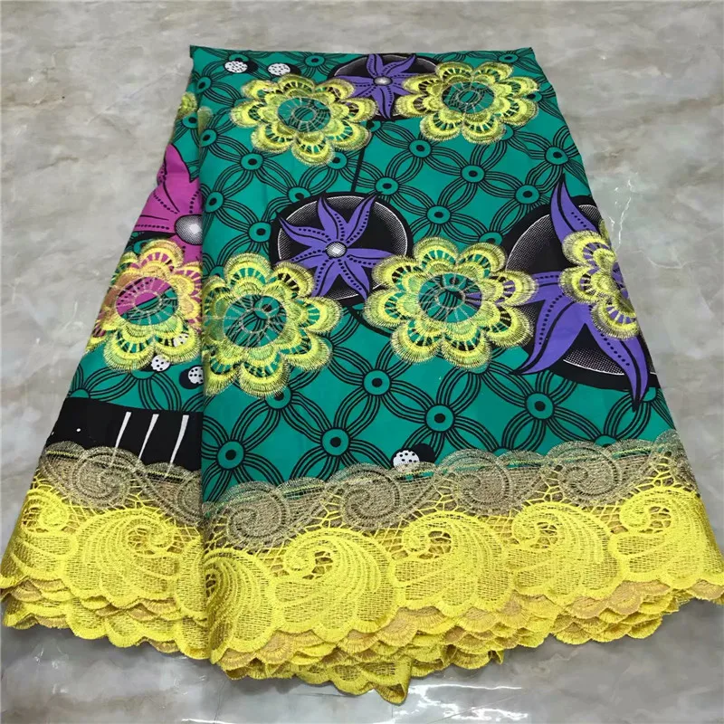 Последний настоящий Африканский Воск кружевная ткань Гарантированная настоящая Анкара ткань воск кружевные материалы Африканский Воск принты ткани 91904