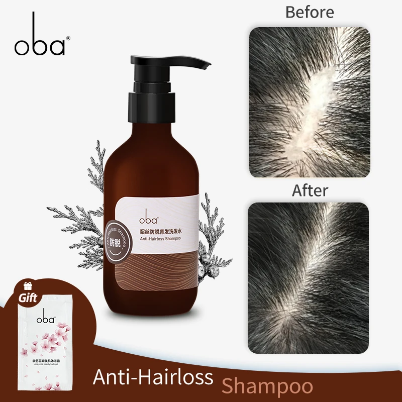 Oba Anti Hair Loss Ginger Shampoo Soft Professional Treatment For