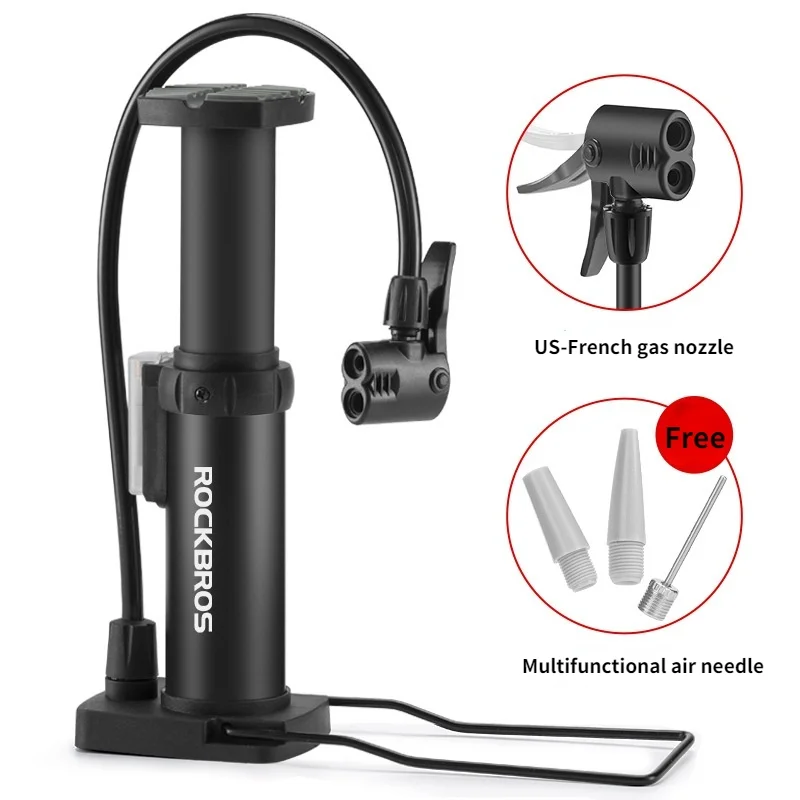 Велосипедный ножной насос быстронакачивание под высоким давлением американские