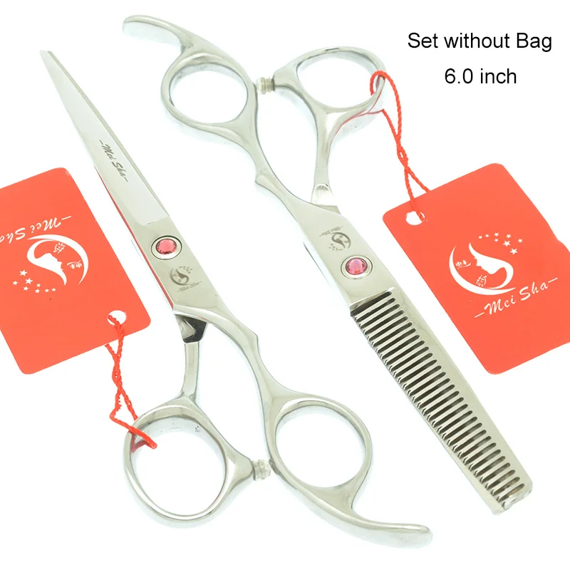 HA0097 no Bag 60 Профессиональные Парикмахерские ножницы Meisha 5,5 дюймов, филировочные ножницы для стрижки волос, парикмахерские ножницы HA0097 - Цвет: HA0097 no Bag 60