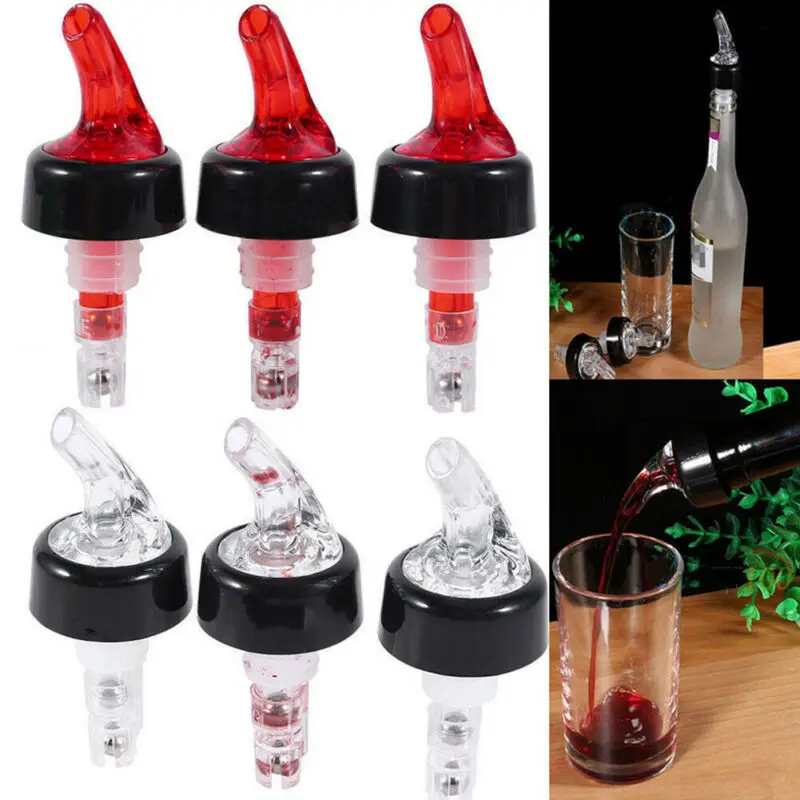 Shot Spirit Measure Measuring Pourer Drink Wine Cocktail Dispenser Home Bar Tools Bottle Spout Stopper