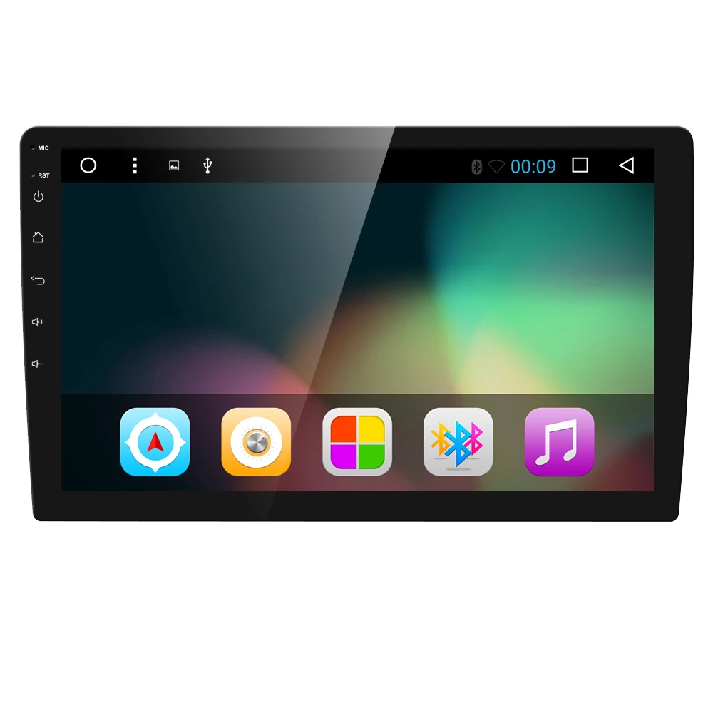 Head Unit Универсальный 2din Android 9,0 OctaCore автомобильный NODVD плеер gps Wifi BT Радио BT 2 Гб ram 32 Гб rom 4G SIM сетевой Руль RDS USB - Цвет: Head Unit