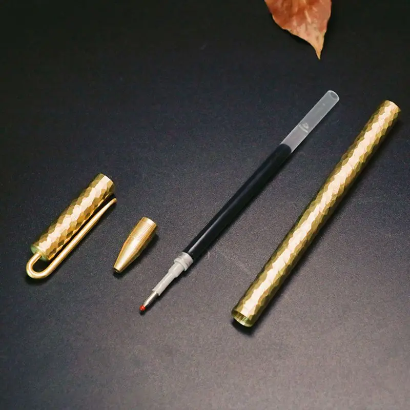New 13.8cm Creative Gel Ink Pen with Clip Hammer Pattern Writing Tool Unique Design Gifts