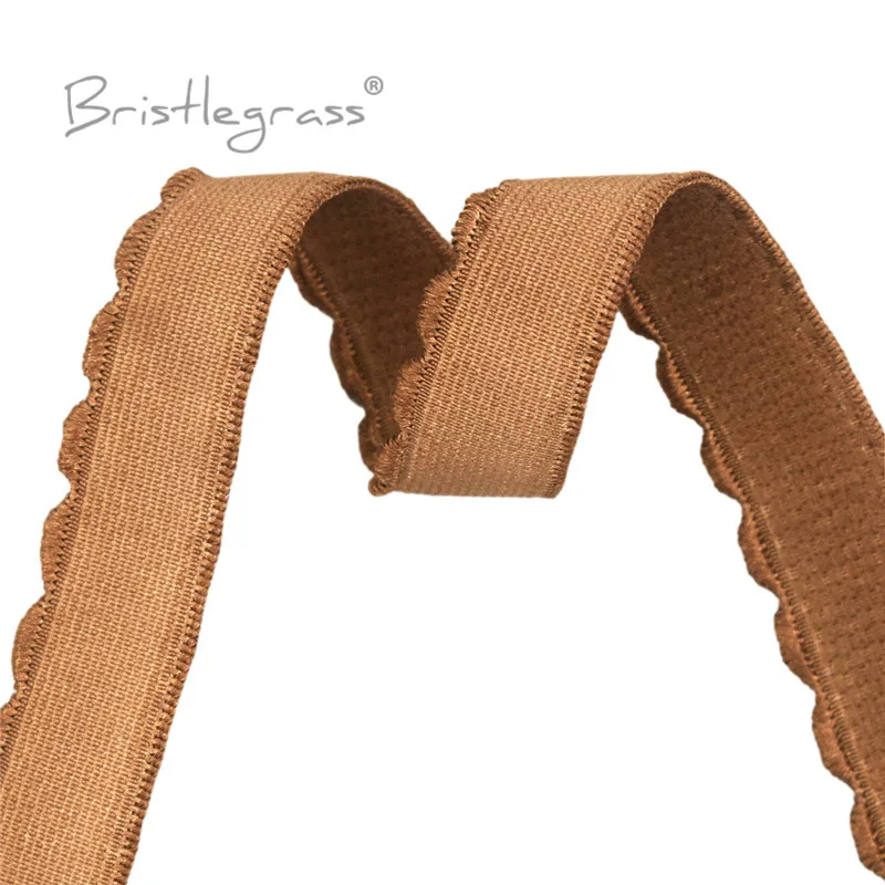 Borsten gras Plüsch Picot BH Gummiband 3/8 1/2 5/8 10mm 13mm Schulter gurt Band Stirnband Dessous Näh besatz 2 5 10 50 Yard – Detail 28