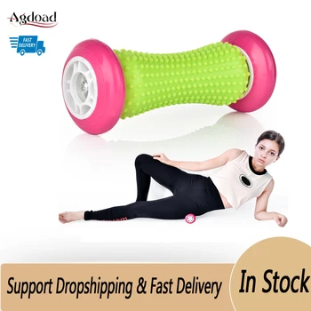 

Portable PVC Spiky Muscle Massager Roller Massage Tool For Foot Hand Back Leg Muscle Pain Therapy Relieve Body Stress Recovery