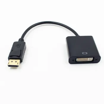 

DP to DVI Adapter DisplayPort Display Port to DVI Cable Adapter Converter Male to Female 1080P for Monitor Projector Displays