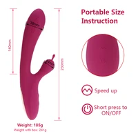 Erwachsene Sexspielzeug Vibratoren G-Punkt 10 Geschwindigkeiten USB wiederauf ladbare leistungs starke Dildo Kaninchen Vibrator für Frauen Klitoris Stimulation Massage 6