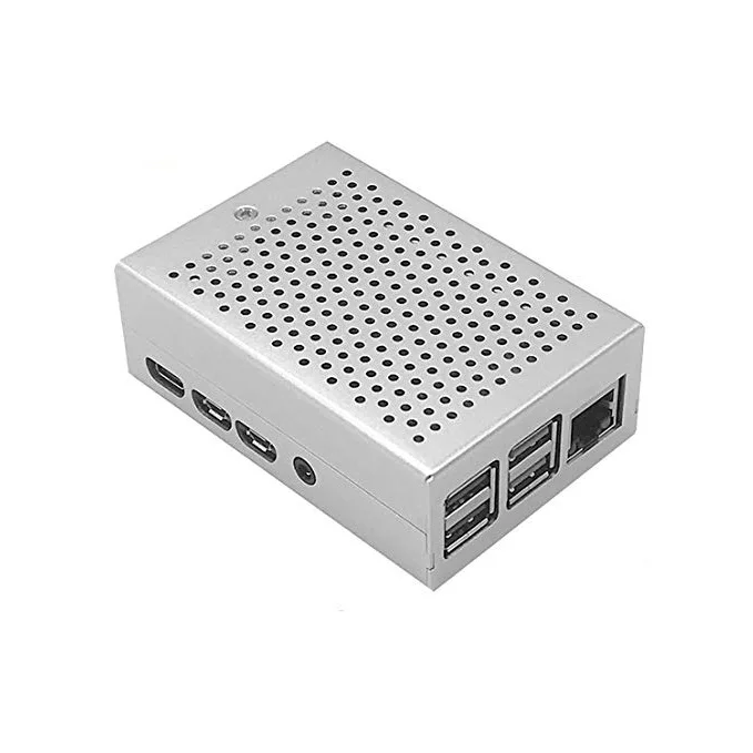 Для Raspberry Pi 4 Модель B металлический корпус из алюминиевого сплава для Raspberry Pi 4B корпус Защитная коробка корпус