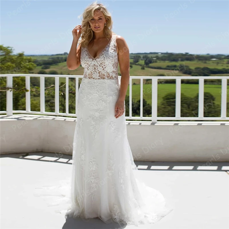 Jiayigong-Modest-Wedding-Dresses-Custom-Sleeveless-V-Neck-Lace-Applique-Mermaid-Bridal-Gown-Plus-Size-Tulle.jpg_Q90.jpg_.webp (3)