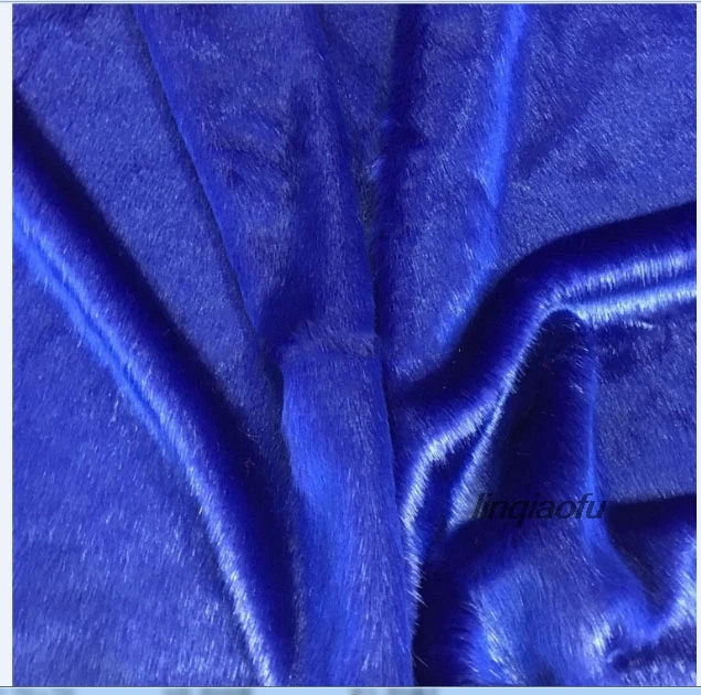 Глянцевая водная норка Обычная пиявка плюшевая ткань с высокой имитацией норки плюшевая ткань, 170*90 см(один ярд) один шт