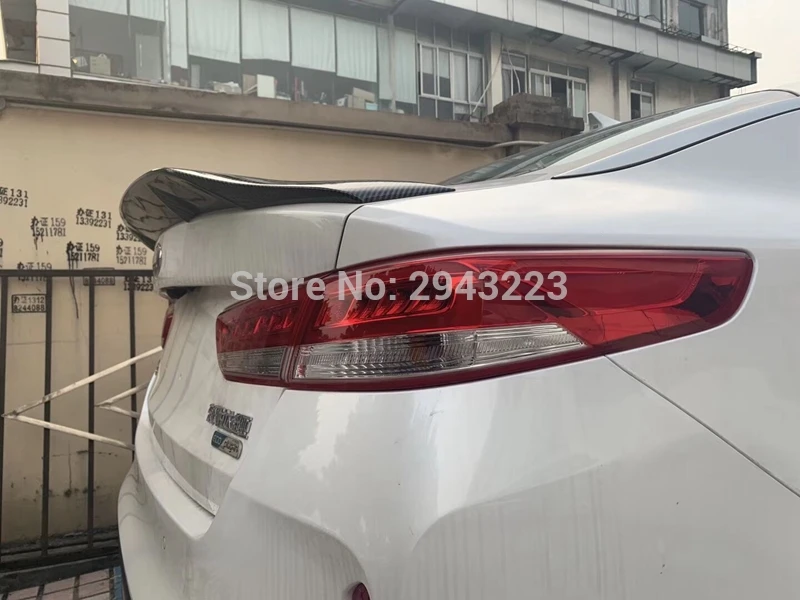 Подходит для Kia K5 Optima R-style высококачественный задний спойлер из углеродного волокна задний спойлер задний багажник губы крыло автомобиля аксессуары