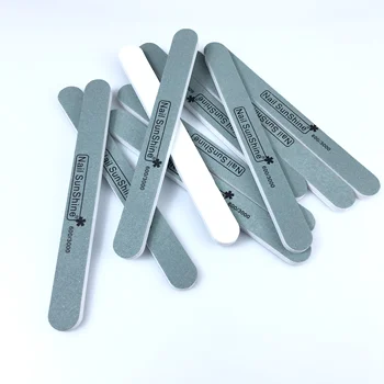

10pcs/set 100/180 Grit Wooden Nail Files Double-Side Emery Board Nail Files Buffer Block Salon Manicure Tools Nail Supplier