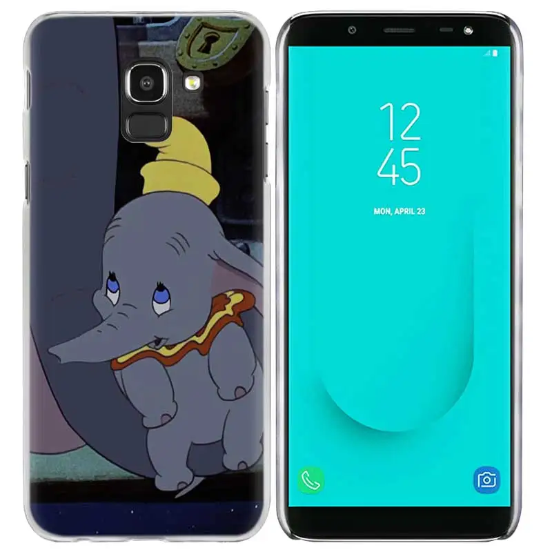 10 Милые анимации Дамбо чехол для samsung Galaxy A50 A80 A70 A60 A40 A30 A20 A20e A10 A9 A7 A6 плюс Note 8 9 10 Pro - Color: 10